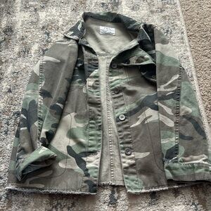 Zara kids camo jacket